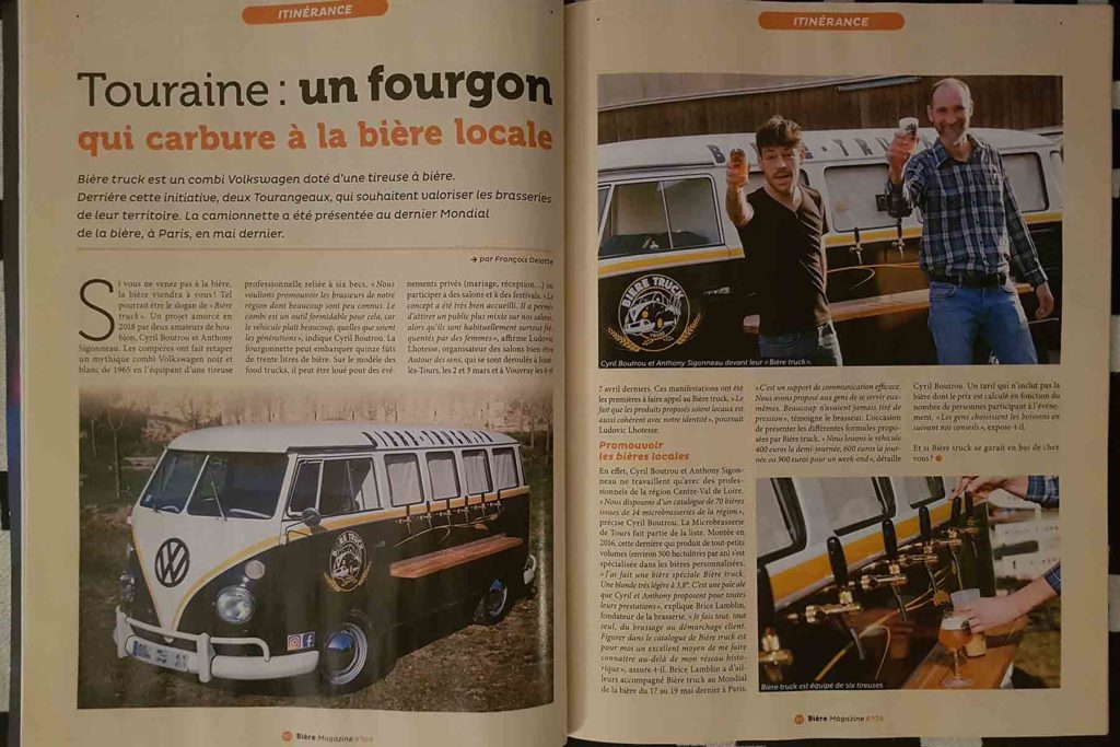 Article Bière Truck Bière Magazine