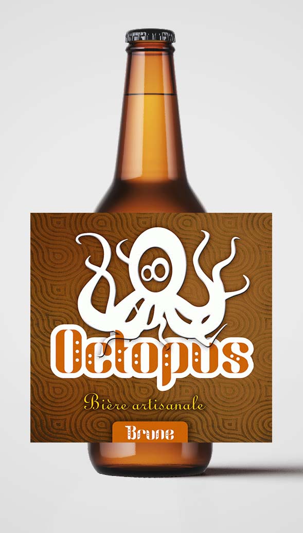 Bière Octopus Brune