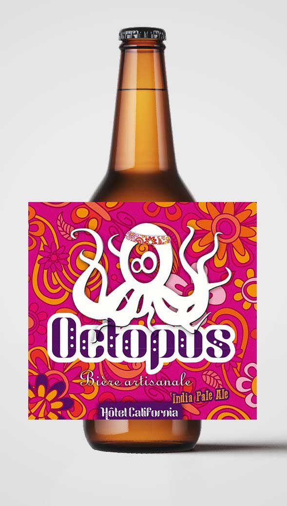 Bière Octopus Hôtel California