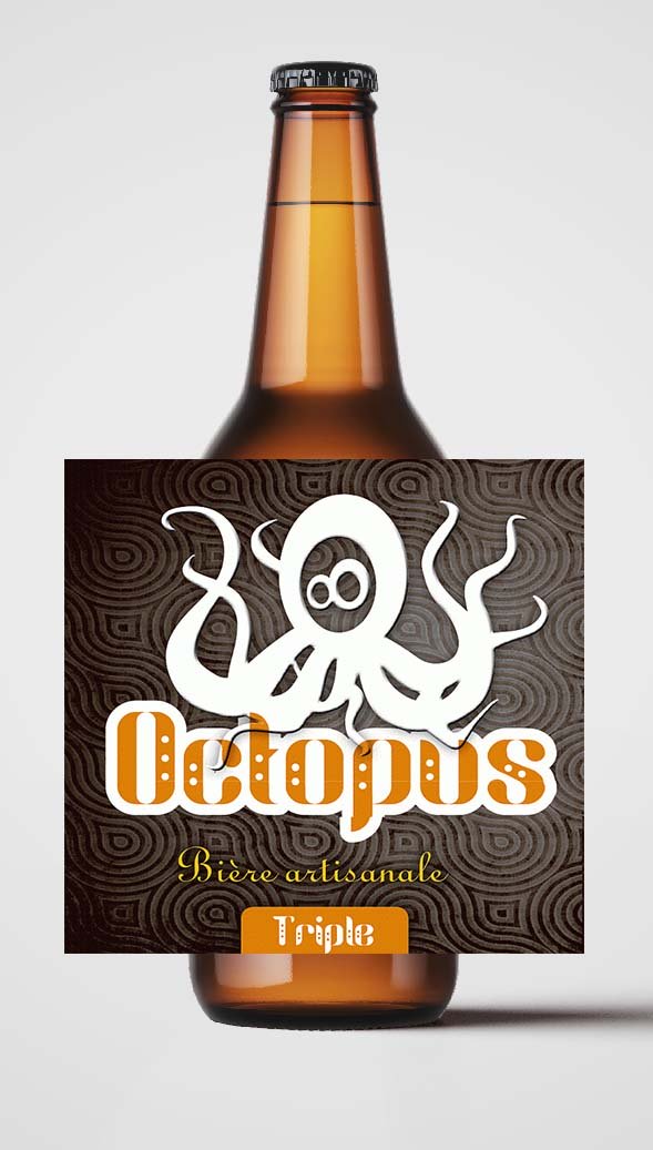 Bière Octopus La Triple