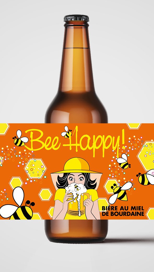 Bière Truck Brasserie L'Escource Bee Happy