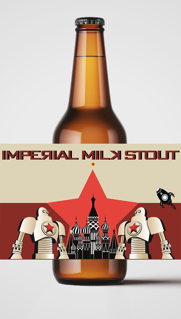 Bière Truck Brasserie L'Escource Imperial Milk Stout