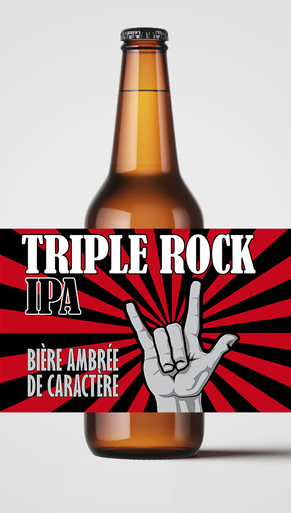 Bière Truck Brasserie L'Escource Triple Rock IPA