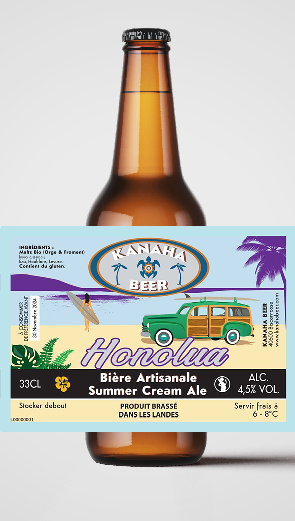 Bière Truck Brasserie Kanaha Beer Honolua