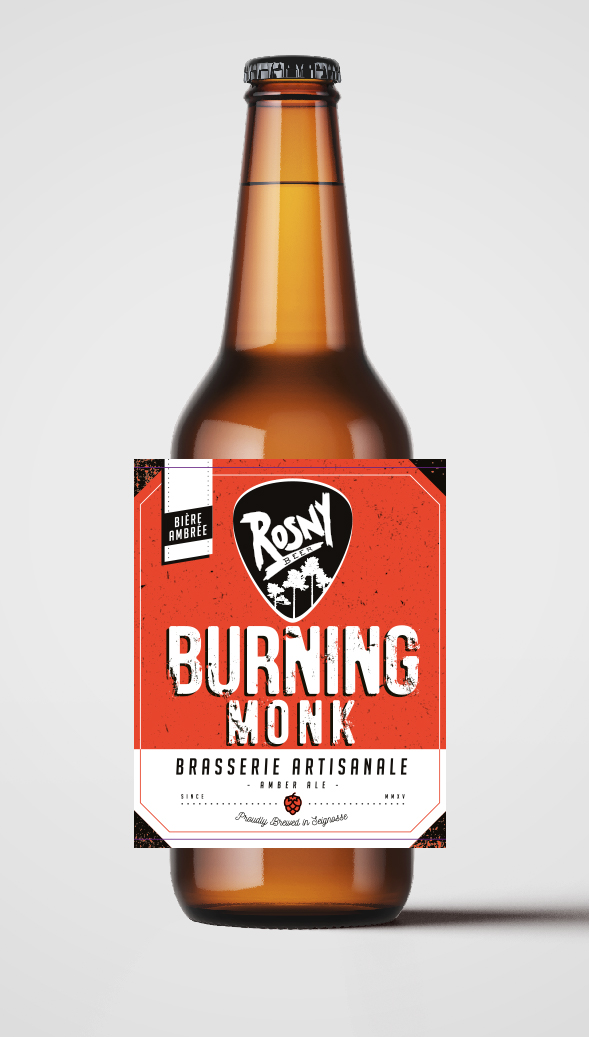 Bière Truck Brasserie Rosny Beer Burning Monk