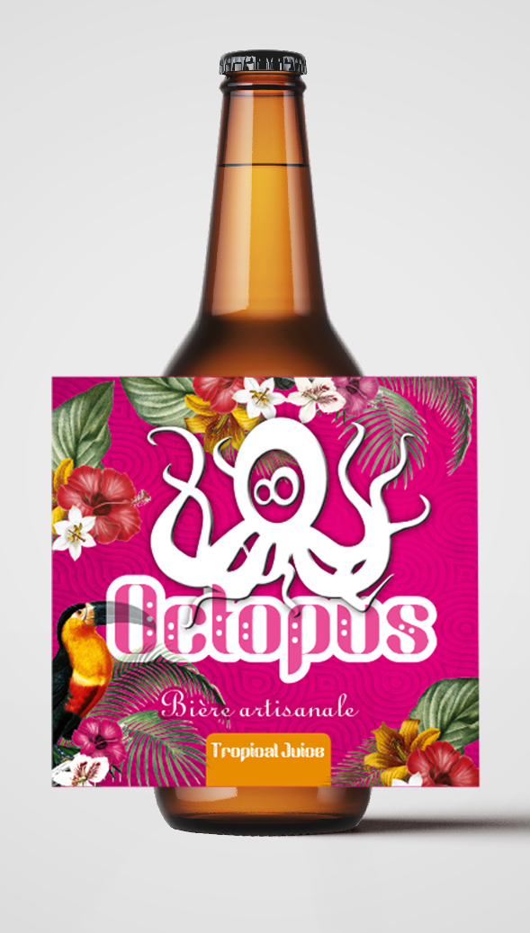 Bière Truck Brasserie Octopus Tropical Juice
