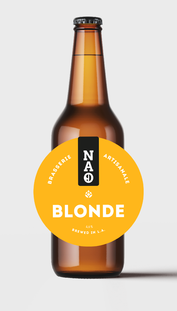 Bière Truck Brasserie Nao Blonde