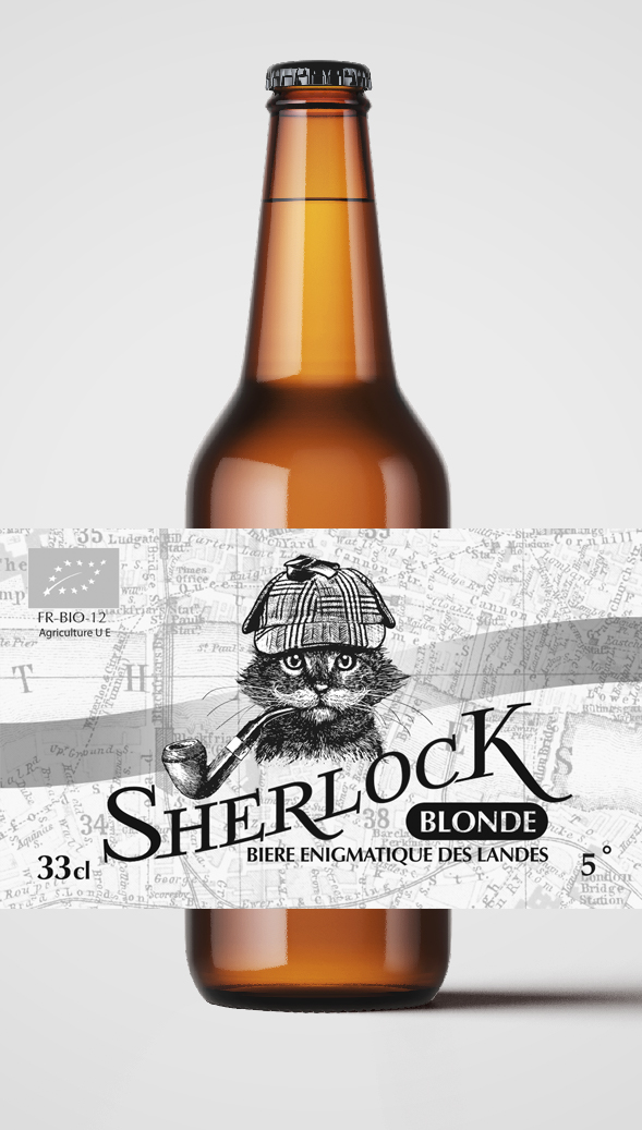 Bière Truck Brasserie Naturelle des Landes BNL Sherlock Blonde